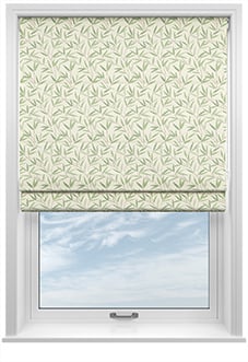 Laura Ashley Willow Leaf, Hedgerow - Twist&Fit Roman Blind